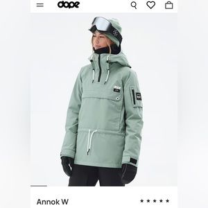 DOPE Snow - Annok W Snowboard Jacket Women Faded Green Size S (BRAND NEW w tags)